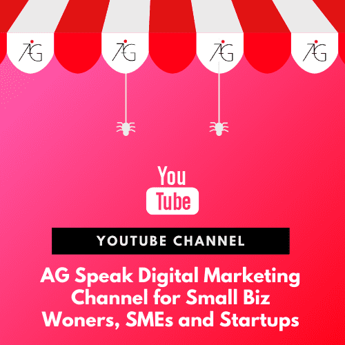 AGSpeak Digital Marketing Talk Show Singapore YouTube Channel