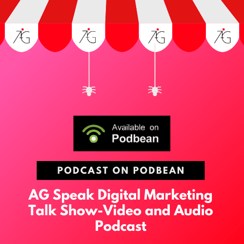 Podbean Podcast AGSpeak Digital Marketing Talk Show Singapore